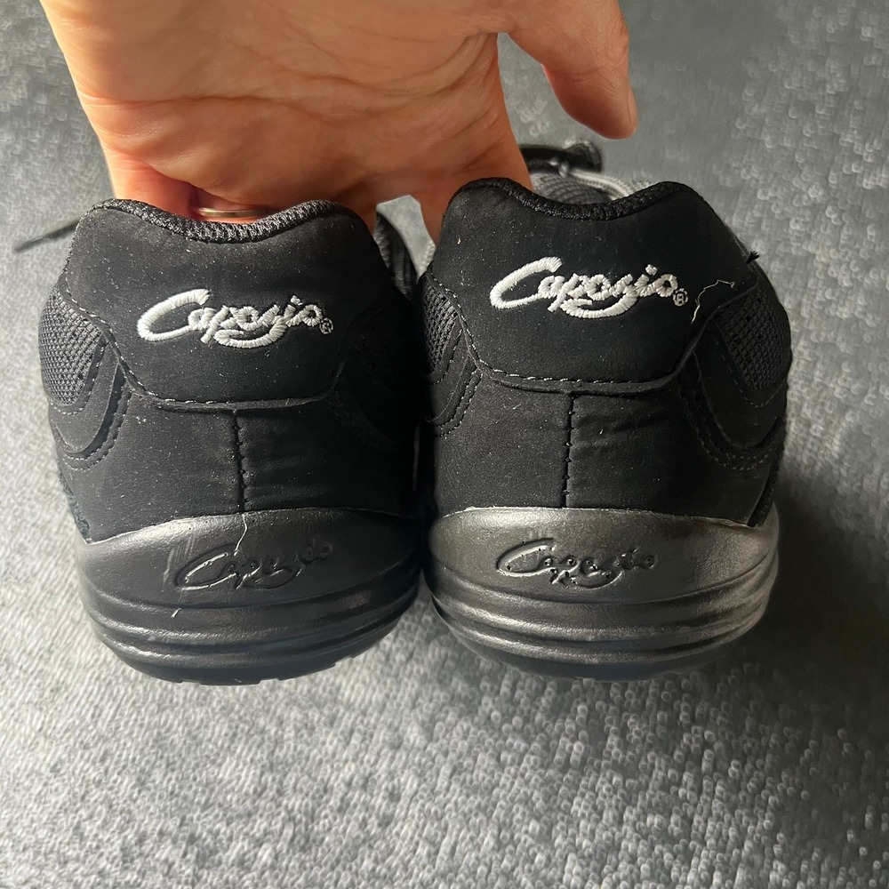 Capezio Rock It Dansneaker DS24 Black Split Sole Dance Shoes Womens 10.5 Hip Hop - Picture 7 of 9
